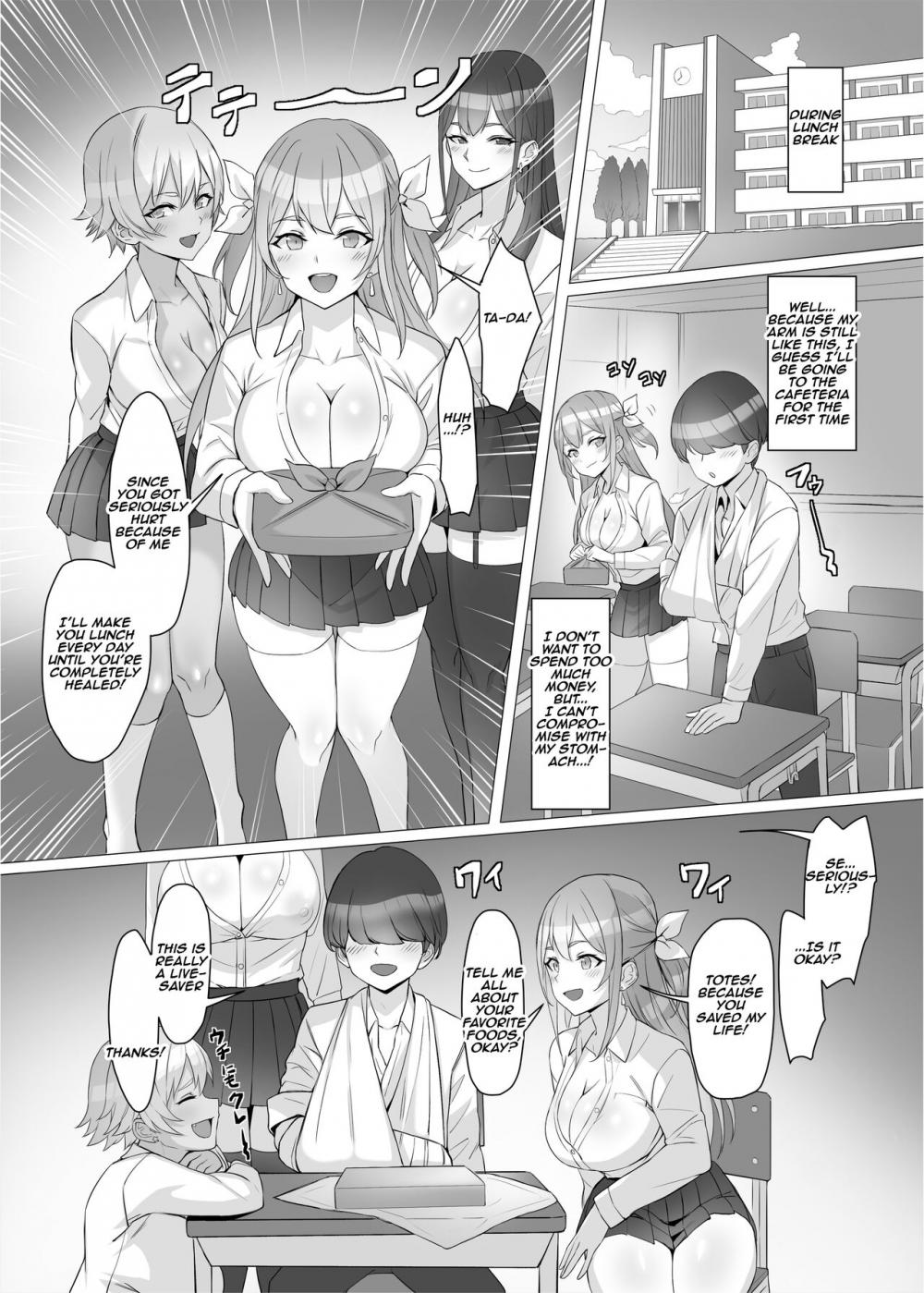 Hentai Manga Comic-I saved a gal, then I think I reincarnated into another world and my life as a riajuu began!-Read-9